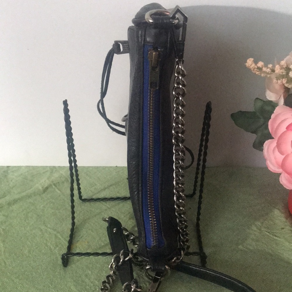 Rebecca Minkoff Black Leather MAC Crossbody Bag - Picture 7 of 16
